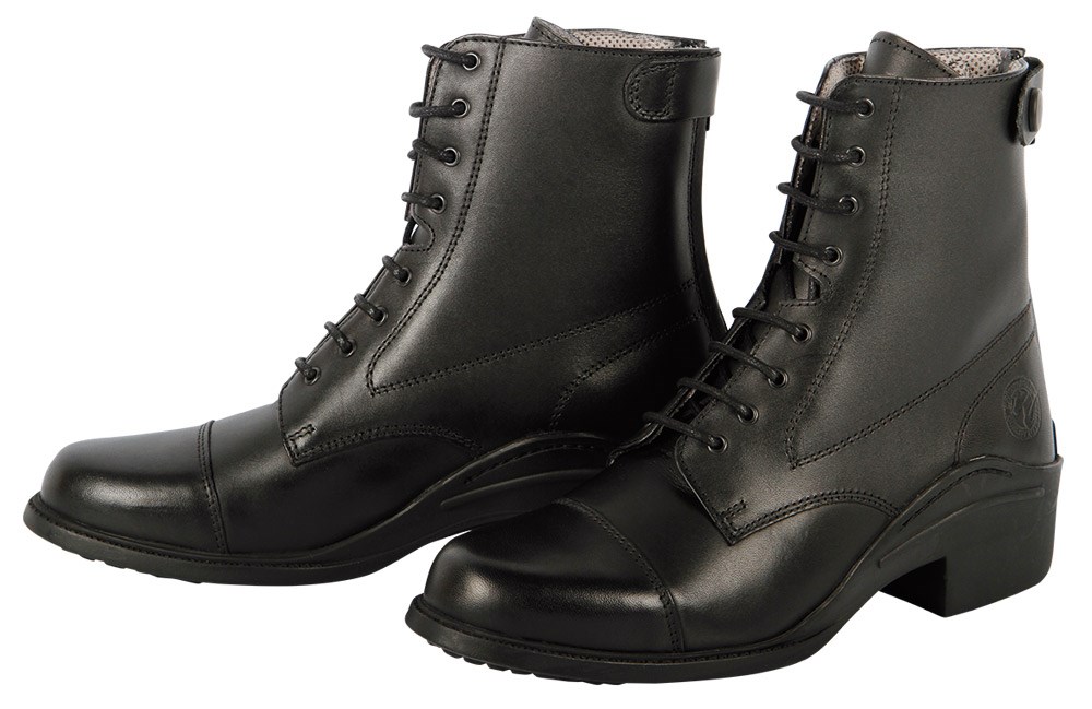 Leather paddock boot