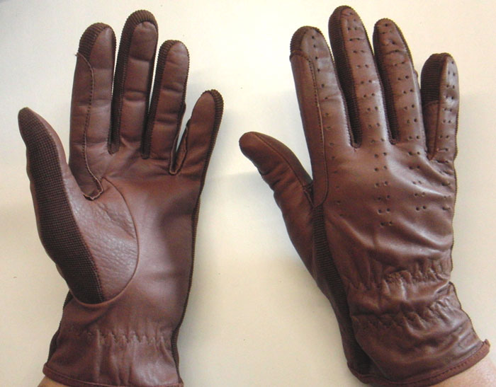 Leather cloves Denise