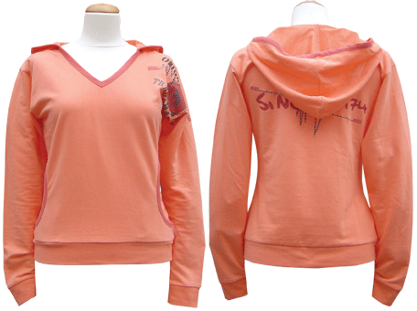 Sinaï Sweater Fusion Coral - Klik op de afbeelding om het venster te sluiten