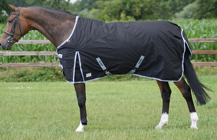 Waterproof, breathable, fleecelining 600D horserug