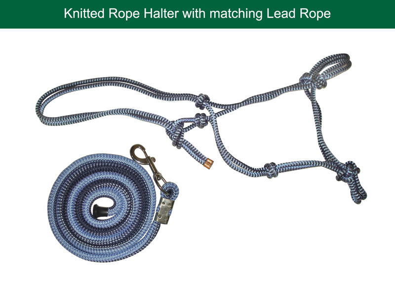 Nylon ropehalster met lijn