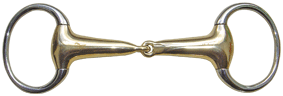 Olivenkopftrense, Gold Brass ( hohl, 23mm)