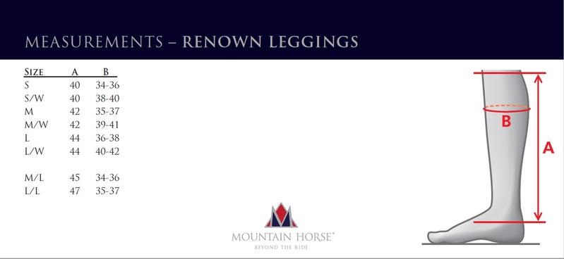 Mountain Horse Renown Legging black & brown - Click Image to Close