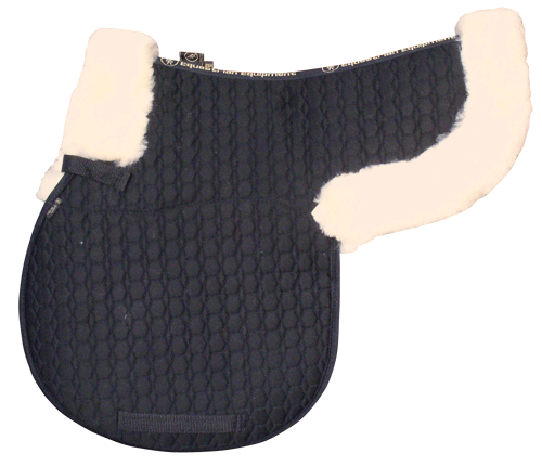 Saddle Pad Sheepskin -top of the backside- - Click Image to Close